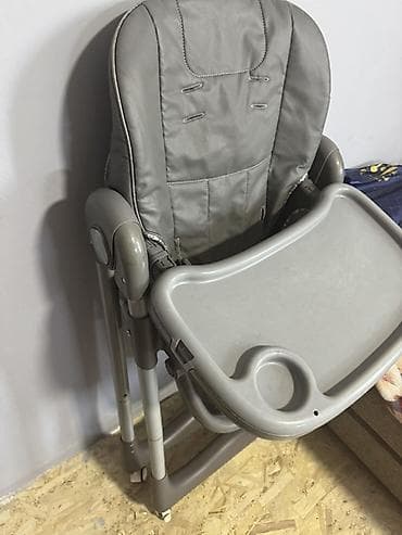 Стульчик для кормления, Другой бренд, Пластик, Другой вид, цвет - Серый