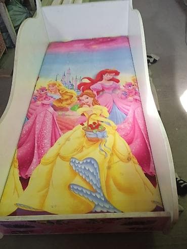 кровать для принцессы: Кровать-машинка, ЛДСП — 2