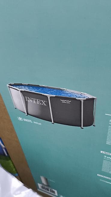 бассеин: Intex — каркасные бассейны и аксессуары 1) Крышка для бассейна Intex — 2