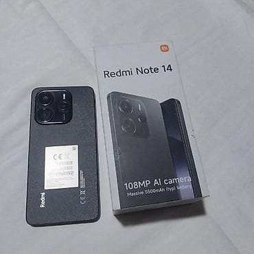 samsung galaxy note4: Redmi, Redmi Note 14, цвет - Черный — 1