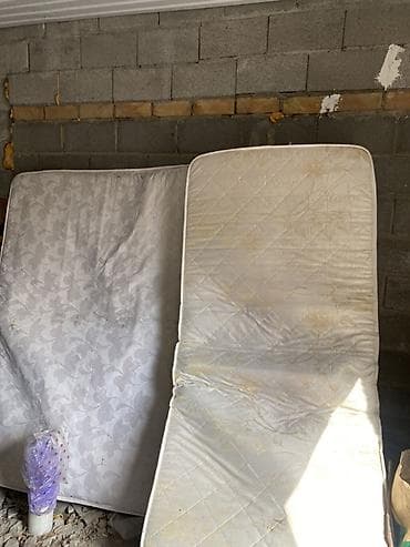 Два б/у матраса в плохом состоянии односпальный и двуспальный цена