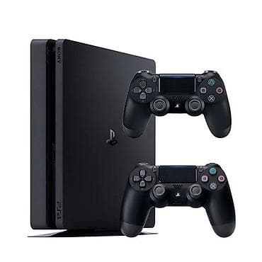 psp iso: Игровая приставка Sony PlayStation 4 Slim + 2 геймпада DualShock 4 - — 1