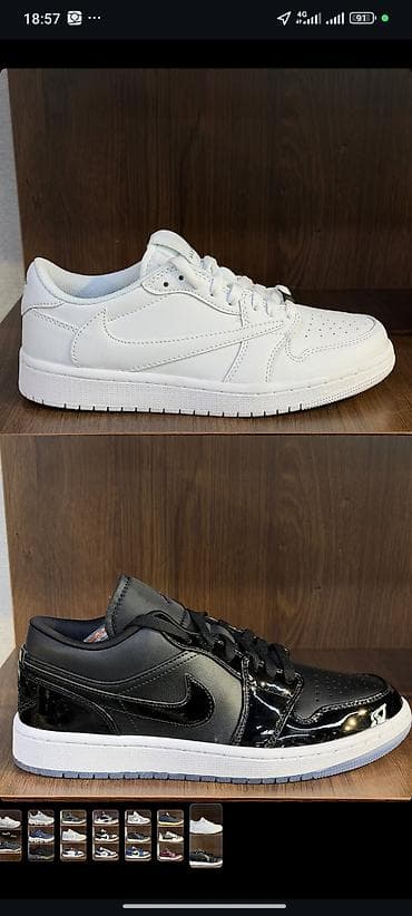 Личные вещи: Мужские кроссовки, 42, Nike, Новый, цвет - Черный, Платная доставка — 4