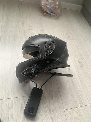 Мотошлем, Б/у, Платная доставка