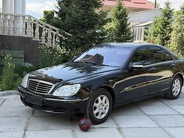 Унаа: Mercedes-Benz S-Class: 2003 г., 5 л, Автомат, Бензин — 2