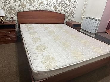 грецский орех: Спальный гарнитур в классическом стиле, цвет тёплый орех. Состав — 1