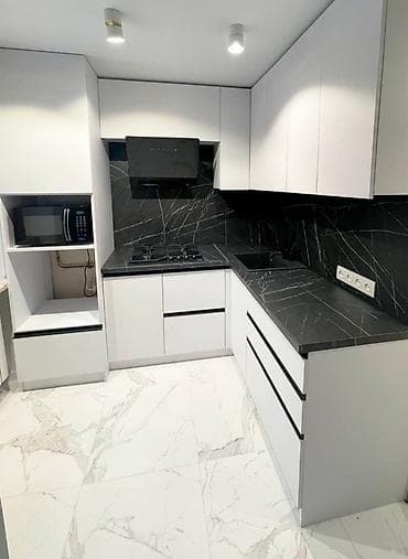 Кирпич, строительные блоки: Мебель на заказ, Кухня, Кухонный гарнитур, Шкаф, Кровать — 1