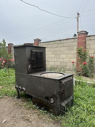 Комбинированная печь-варочная поверхность с коптильней/духовой камерой