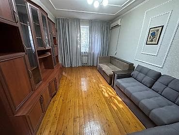 Квартиры: 3 комнаты, 60 м², Аламедин-1 мкр Индивидуалка, 3 этаж — 1