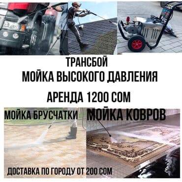 Газон: Мойка высокого давления Самовывоз, Платная доставка — 1