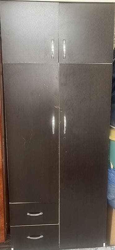 комоды для одежды: Шифоньер, шкаф для одежды, Прямой, ЛДСП — 2