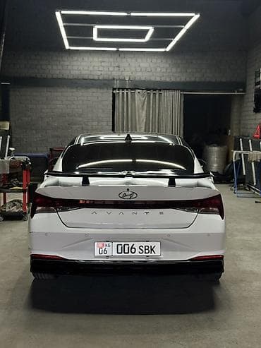Аксессуары и тюнинг: Hyundai Avante (Elantra) спойлер — 2