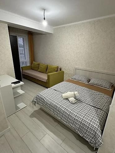 квартиры на час ош: Студия, Постельное белье, Кондиционер, Бронь — 1