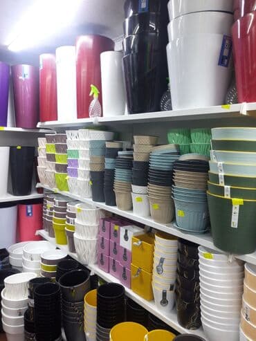 купить большой горшок для цветов: Кашпо — 11