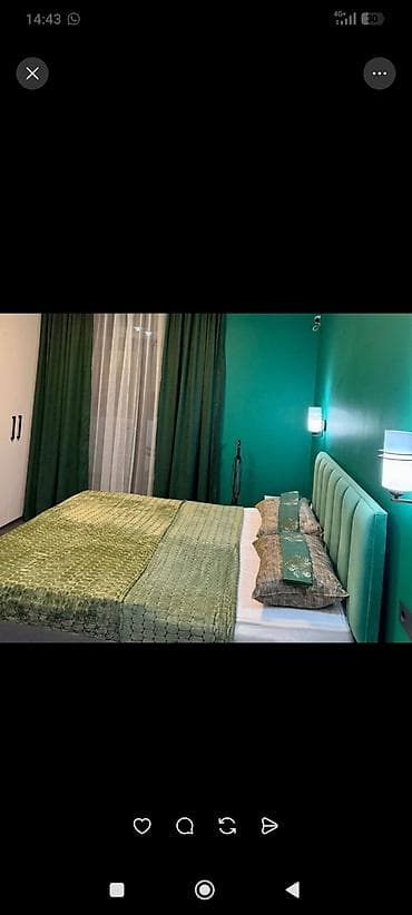 flat kant: 1 комната, Люкс, элитка, Азия Молл, Душевая кабина, Постельное белье, Кондиционер — 2