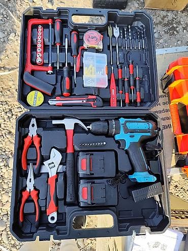 набор макита 5 в 1: Набор инструментов в прочном переносном кейсе Комплектация: - — 2