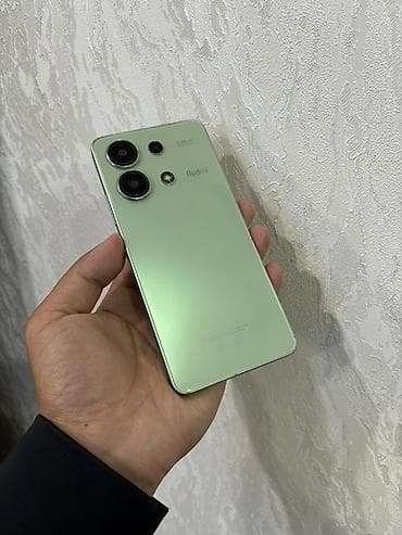 Redmi, Redmi Note 13, Б/у, 256 ГБ, цвет - Зеленый, 2 SIM at lalafo.kg Redmi, Redmi Note 13, Б/у, 256 ГБ, цвет - Зеленый, 2 SIM