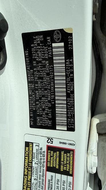 tayota funcargo: Toyota Camry: 2018 г., 2.5 л, Автомат, Бензин, Седан — 9