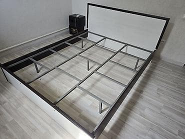 sofa bed: Двуспальная кровать, Б/у, С матрасом, длина - 200 см — 4