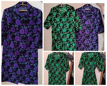 Женская одежда: Новые женские халаты-хлопушки с цветочным принтом производство — 5