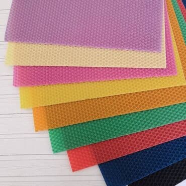 восковые свечи: Цветная вощина для изготовления свечей. С крупнейших заводов России — 2