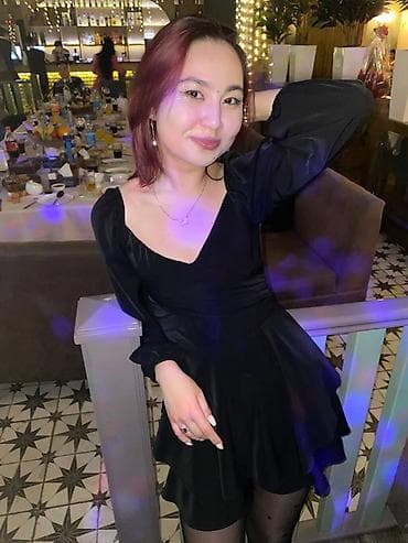 деловое платье: Вечернее платье, Коктейльное, Короткая модель, С рукавами, S — 1