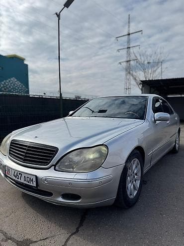 55 amg: Mercedes-Benz S-Class: 2001 г., 3.2 л, Автомат, Бензин, Седан — 4