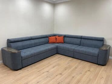 изготовление корпусной мебели: Бурчу бар диван, Кутулар менен, Үч кишилик — 4