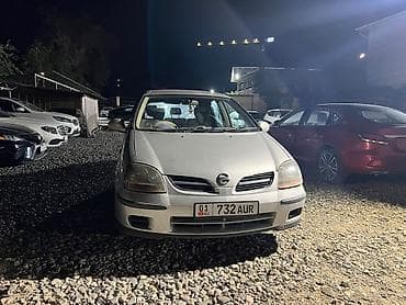 Nissan Almera Tino: 2001 г., Автомат, Бензин, Вэн/Минивэн lalafo.kg да Nissan Almera Tino: 2001 г., Автомат, Бензин, Вэн/Минивэн