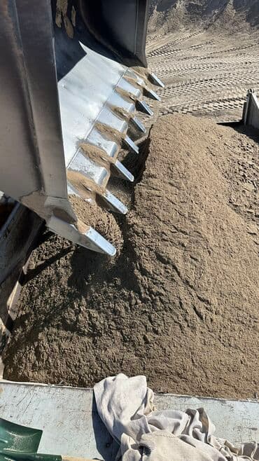 Песок, Ивановский карьер, В тоннах, Камаз, Зил