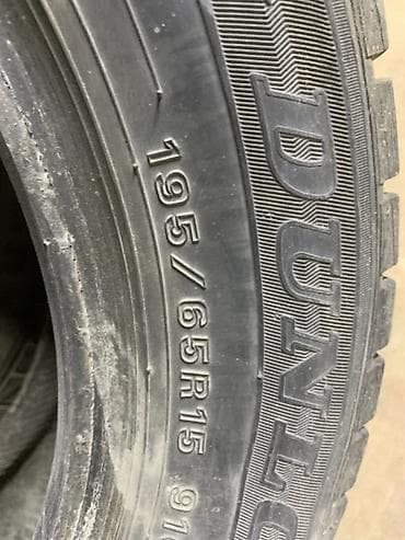 скани: Шины 195 / 65 / R 15, Зима, Пара, Легковые, Dunlop — 3