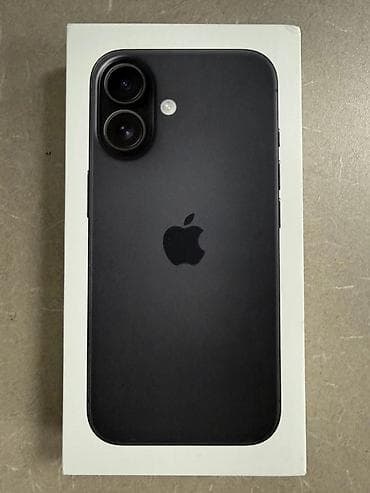 IPhone 16, Новый, 128 ГБ, Черный, Зарядное устройство, Защитное стекло, Чехол, 100 % at lalafo.kg IPhone 16, Новый, 128 ГБ, Черный, Зарядное устройство, Защитное стекло, Чехол, 100 %
