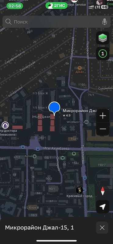 джал 3х: 3 комнаты, 89 м², Элитка, 14 этаж, Готовая ПСО (под самоотделку) — 3