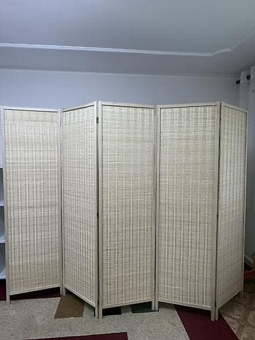 часы обмен: Ширма, перегородка Материал: Ротанг, Колличество секций: 6, Плетёная, Межкомнатные — 3