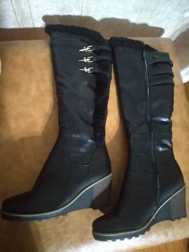 обувь для охоты: Теплые сапоги в хорошем состоянии — 2