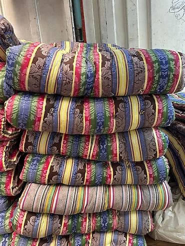 bed sheet: Теплые стеганые матрасы/матрасы‑топперы с узорными полосами - Тип — 2