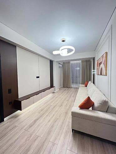 discovery studio: 3 комнаты, 104 м², Асанбай мкр Элитка, 3 этаж, Дизайнерский ремонт — 2
