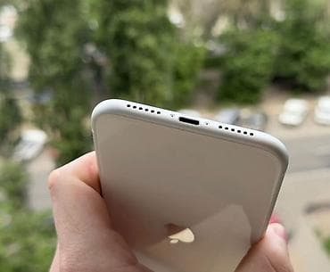 a 13: IPhone 11, Б/у, 128 ГБ, Белый, Зарядное устройство, Чехол, Кабель, 78 % — 4