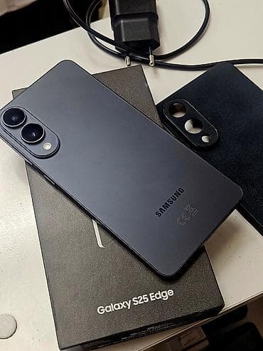 nokia e72: Samsung Galaxy S25 Edge, Б/у, 256 ГБ, цвет - Черный, 2 SIM, eSIM — 7