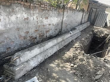 строительные балки: Железобетонные балки/региль длинна 5.80 двухсторонний — 2