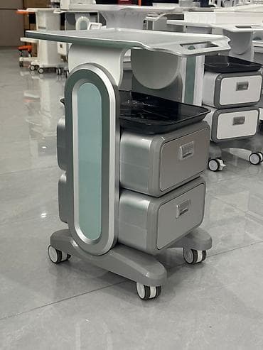 мебель расрочка: Медицинская тумба/инструментальный столик на колесах Описание: - — 2