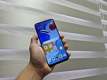 сиоми 11: Redmi, Redmi Note 11S, Б/у, 128 ГБ, цвет - Серый, 2 SIM — 5