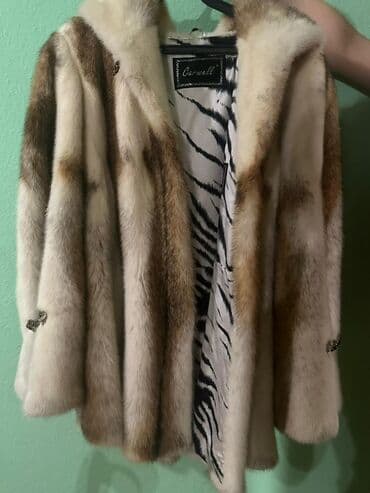 продаю в связи с переездом: Шуба, Норка, Короткая модель, США, С капюшоном, L — 2