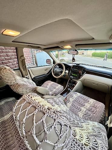 стекло окон: Toyota Highlander: 2003 г., Автомат, Бензин, Кроссовер — 5
