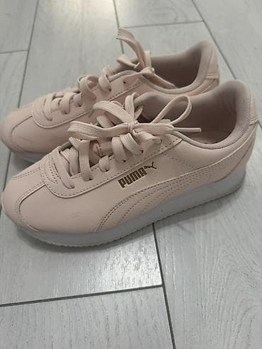 Оксфорды: Кроссовки Puma женские - Модель в классическом стиле с фирменной — 3