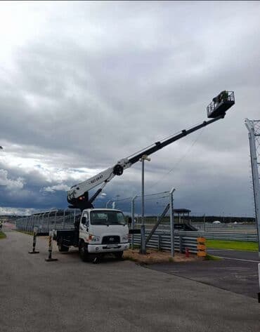 дополнительное освещение на авто: Автовышка | Жаанын 18 м 250 т. | Борттун 250 кг — 5