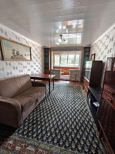 osh flat: 2 комнаты, 44 м², 3 мкр 104 серия, 3 этаж — 8