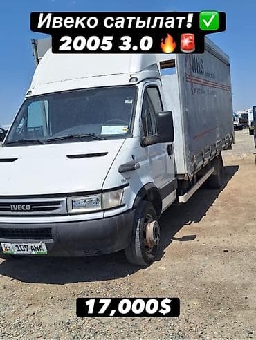 мтз 2022.3 цена: Iveco Daily: 2005 г., 3 л, Механика, Дизель, Фургон — 1