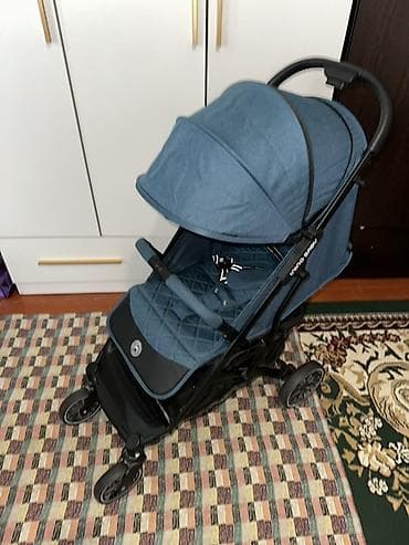 коляски кара балта: Коляска, цвет - Голубой, Б/у — 3