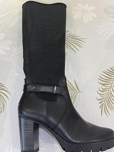 Жеке буюмдар: Өтүктөр, 39, 40, Tamaris, Жаңы, түсү - Кара — 1